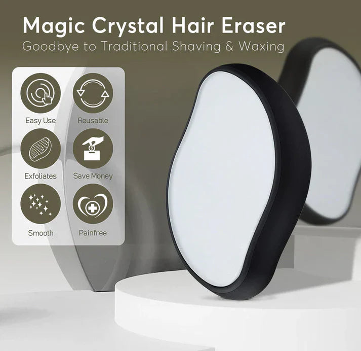 Magic Crystal Hair Remover Painless Exfoliation Hair Removal Tool for Women and Men