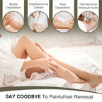 Magic Crystal Hair Remover Painless Exfoliation Hair Removal Tool for Women and Men