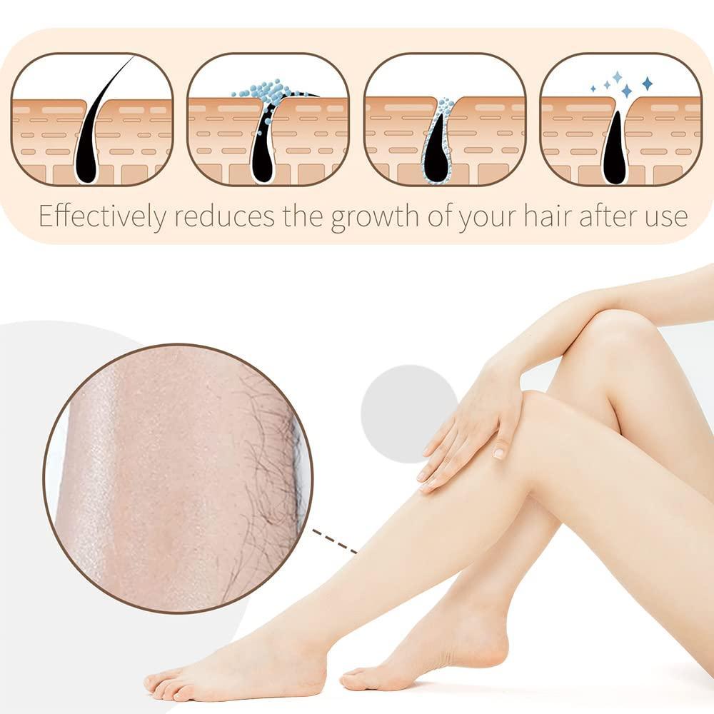 Magic Crystal Hair Remover Painless Exfoliation Hair Removal Tool for Women and Men